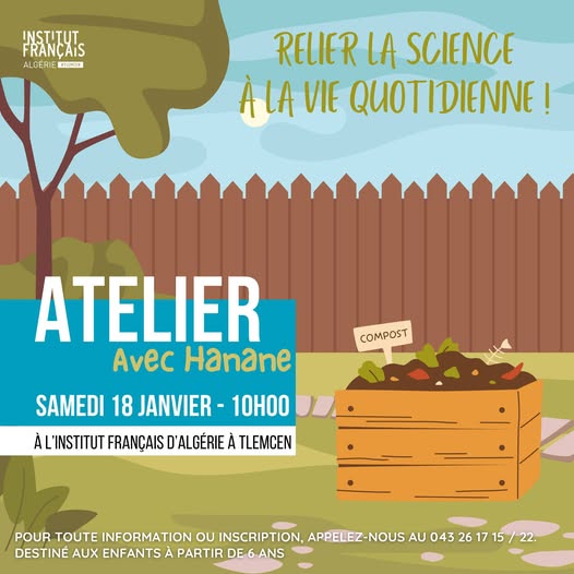 Atelier : Relier la science à la vie quotidienne 🍏 avec Hanane
