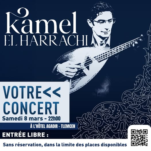 Votre première soirée ramadanesque avec Kamel El Harrachi