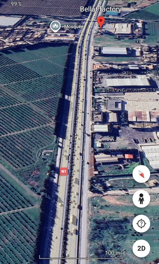 Terrain industriel à vendre à la wilaya d'Alger, commune de Tessala El Merdja.