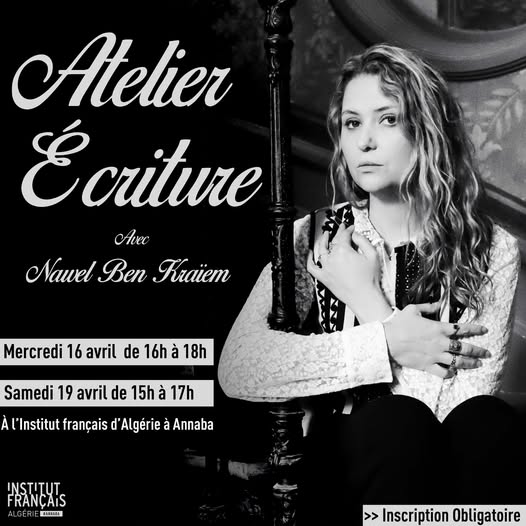 🌟 Atelier d’expérience poétique avec Nawel Ben Kraïem