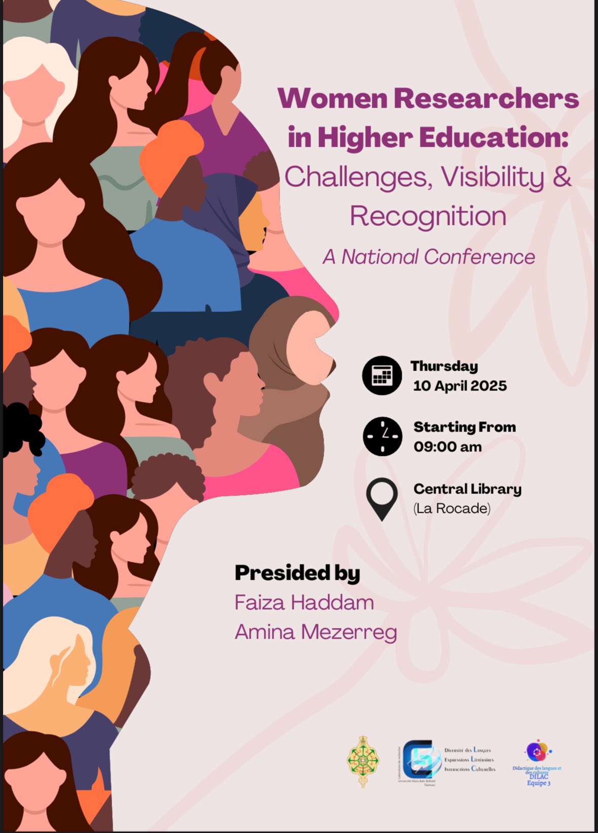 🎓 Conférence nationale : Women Researchers in Higher Education: Challenges, Visibility & Recognition