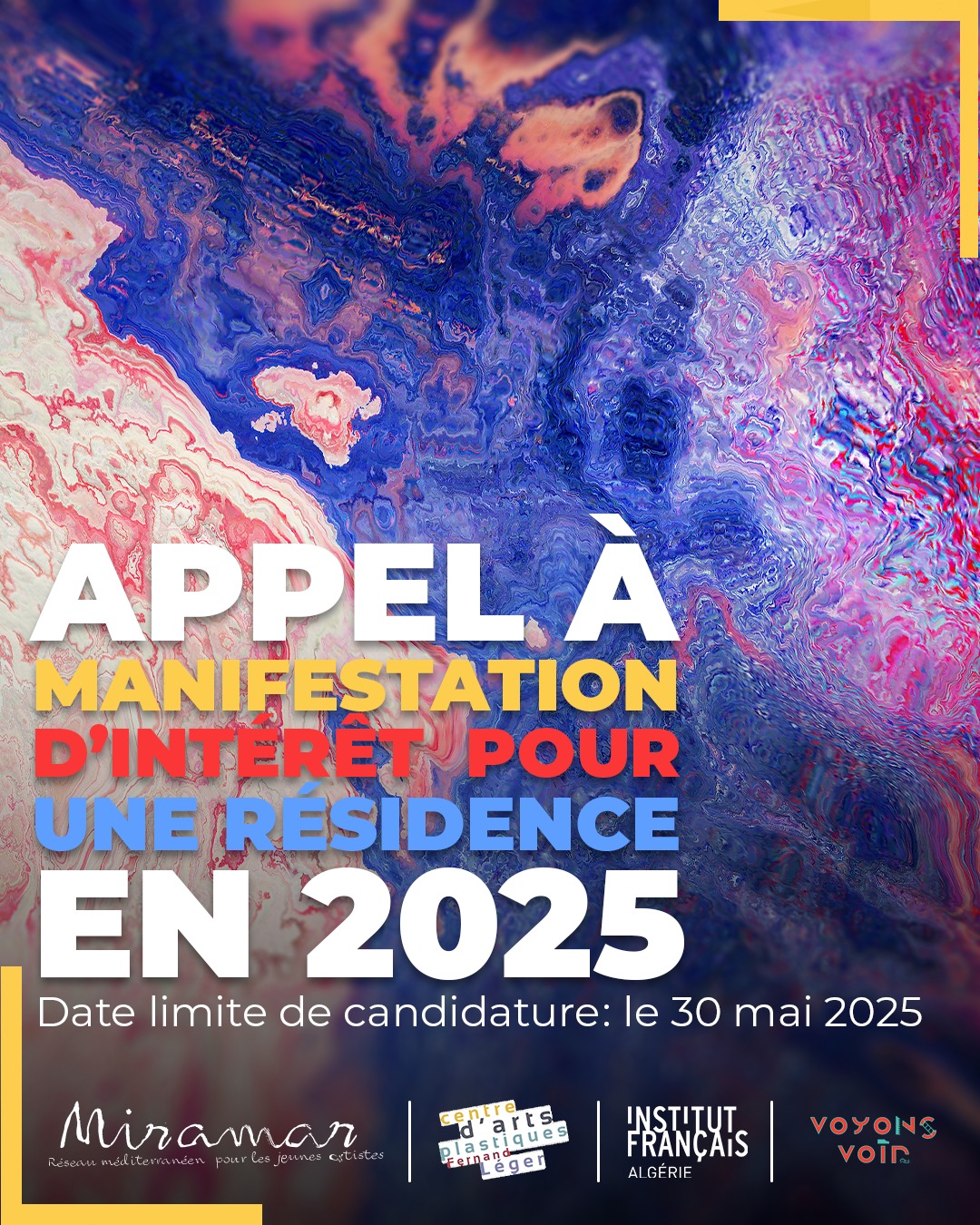 Appel à manifestation d'intérêt - Résidence artistique Miramar 2025