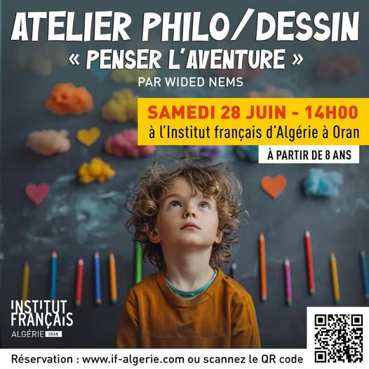 🎨💭 Atelier Philo/Dessin : Penser l’aventure