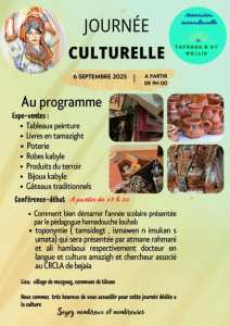 ✨ Journée Culturelle – Tafrara n At Weylis