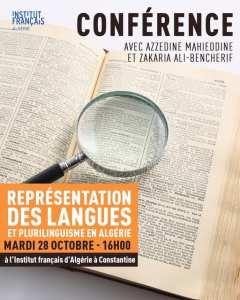 🗣️ Conférence – Représentation des langues et plurilinguisme en Algérie