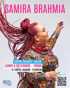 🎤 Samira Brahmia en concert à Tlemcen – “Pink Casbah Live”