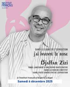 Participez à une œuvre collective avec l’artiste Djaffar Zizi ! 🎨