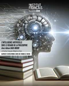 Atelier avec Adnan Hadj-Mouri : l’intelligence artificielle sous le regard de la philosophie 📚