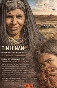 Projection du film documentaire TIN HINAN – La dernière nomade Un film de Leïla Artese Benhadj