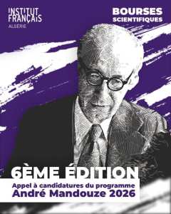 6ᵉ édition du programme de bourses André Mandouze de l’Institut français d'Algérie