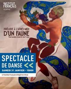 Spectacle de danse :  Prélude à l’après-midi d’un faune