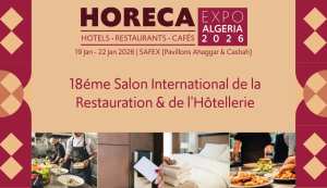 Venez nombreux nous rendre visite à HORECA EXPO 2026, le grand salon de la restauration et de l’hôtellerie en Algérie.