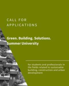 📢 فرصة منحة – برنامج Green.Building.Solutions صيف 2026