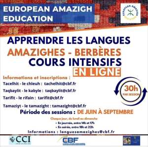 Apprendre les langues amazighes : inscriptions ouvertes pour des cours intensifs en ligne.