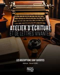 Institut Français d'Algérie à Annaba  · Lancement de l'atelier d'écriture et lettres vivantes 🖋
