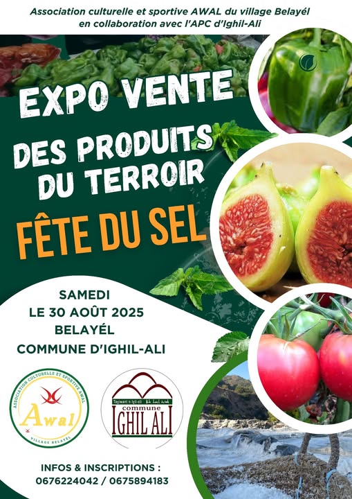 Fête du Sel 5ème édition - EXPO-VENTE des Produits du Terroir