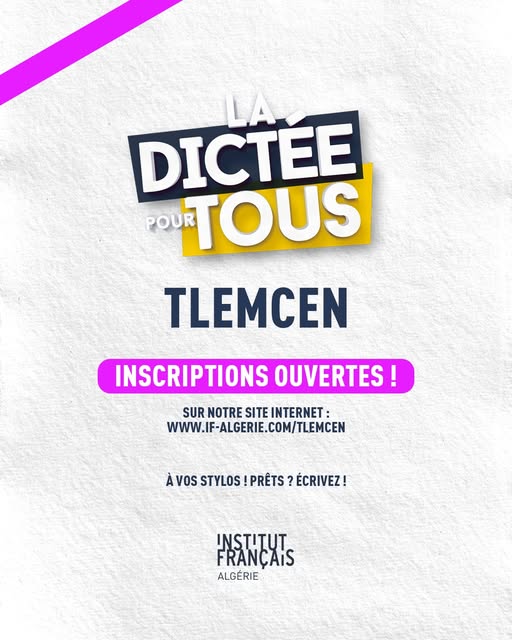La Dictée pour tous – Tlemcen