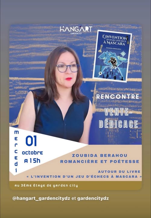 Rencontre & Vente-dédicace à Alger