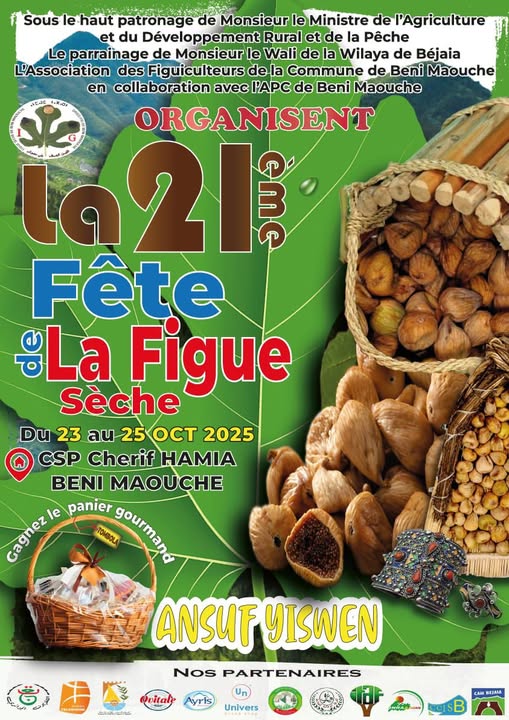 Bienvenue à la 21ᵉ édition de la Fête de la Figue de Beni Maouche !
