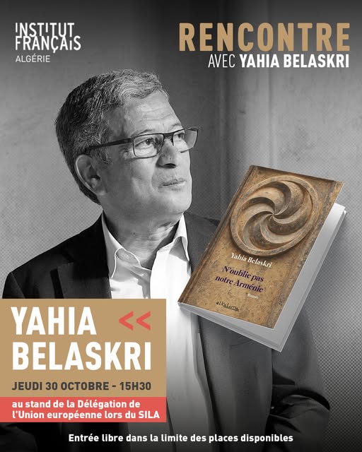 Rencontre littéraire avec Yahia Belaskri – 