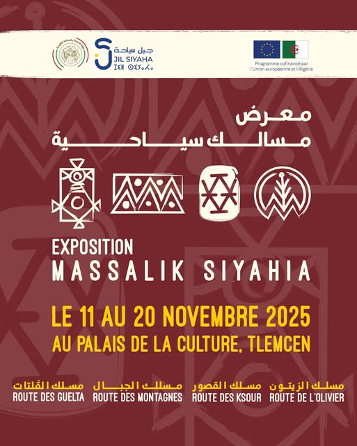 Tlemcen accueille l’exposition “Massalik Siyahia” : un voyage artistique à travers les territoires