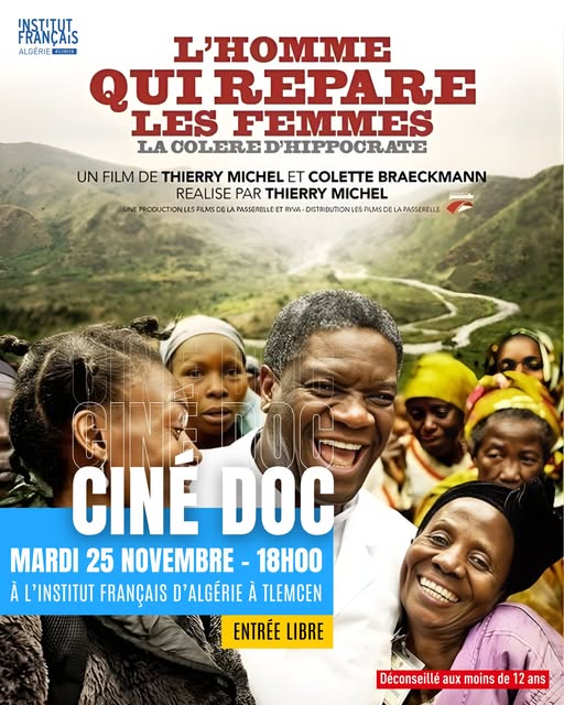 🎥Ciné-doc : L'homme qui répare les femmes : la colère d'Hippocrate