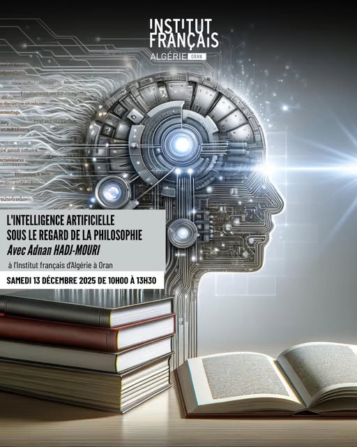 Atelier avec Adnan Hadj-Mouri : l’intelligence artificielle sous le regard de la philosophie 📚