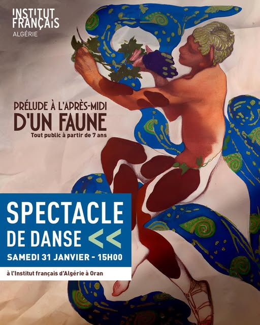 Spectacle de danse :  Prélude à l’après-midi d’un faune