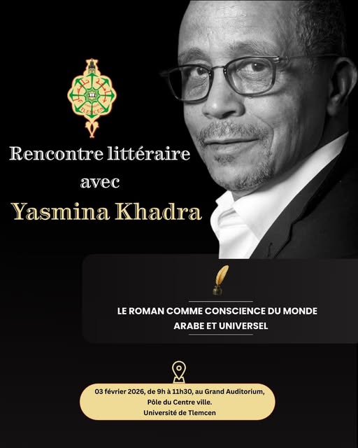 Événement Littéraire – Yasmina Khadra | Literary Event – Yasmina Khadra