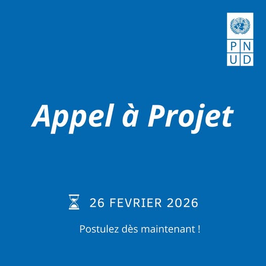 Appel à Projets : PNUD Algérie برنامج الامم المتحدة الانمائي بالجزائر