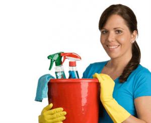 Une femme de ménage