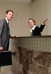 Hôtesse d'accueil salons