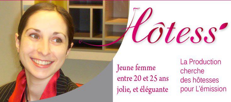 La production de l'émission TAKDAR TARBAH cherche hôtesses