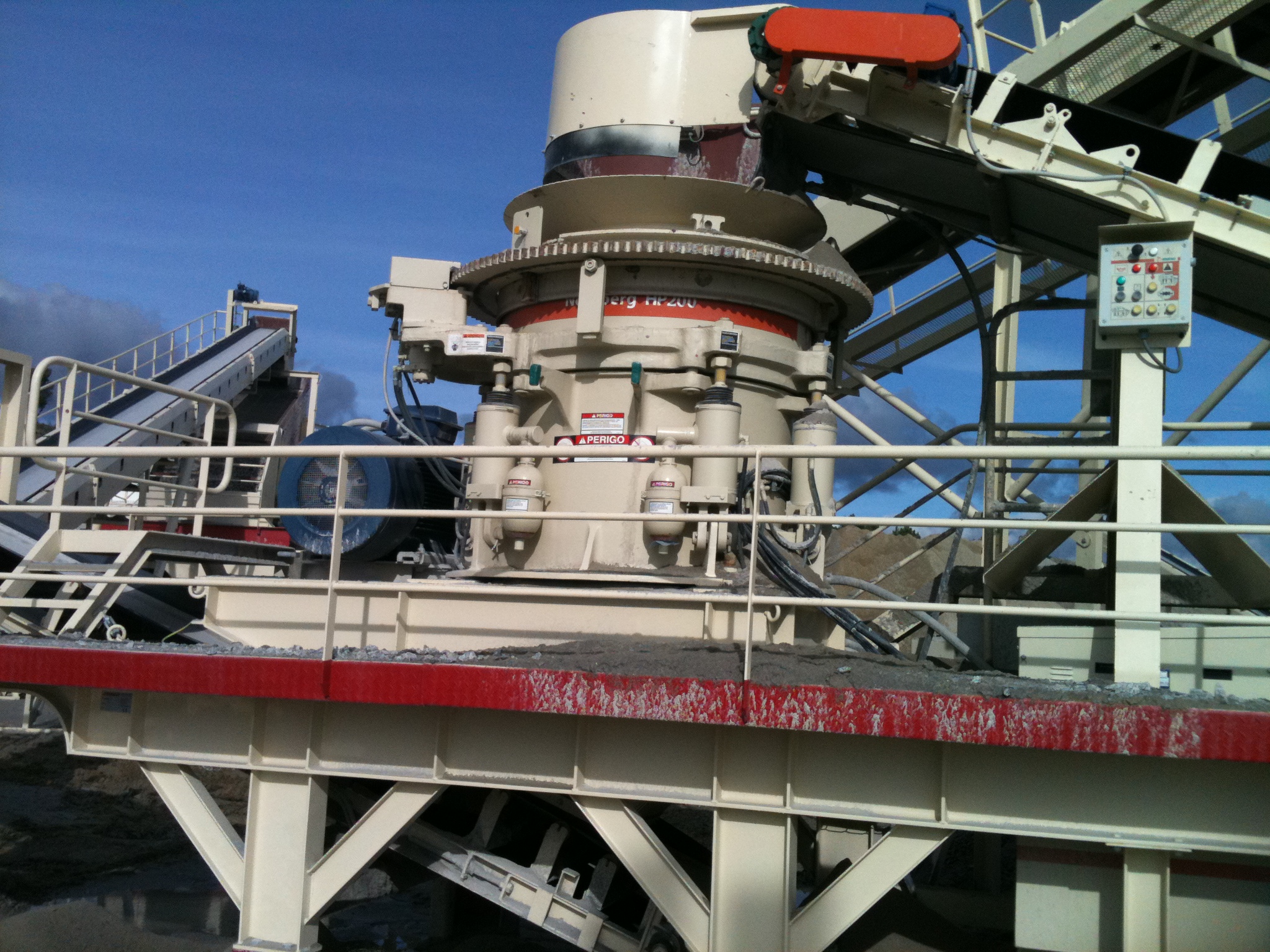 STATION DE CONCASSAGE