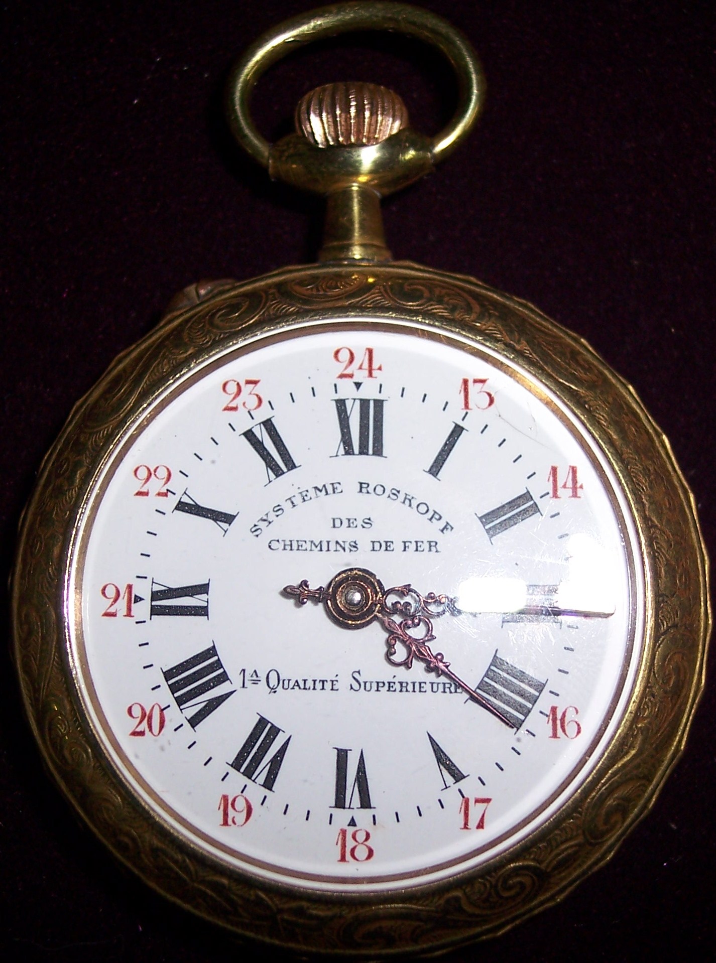 Montre à Gousset Roskopf