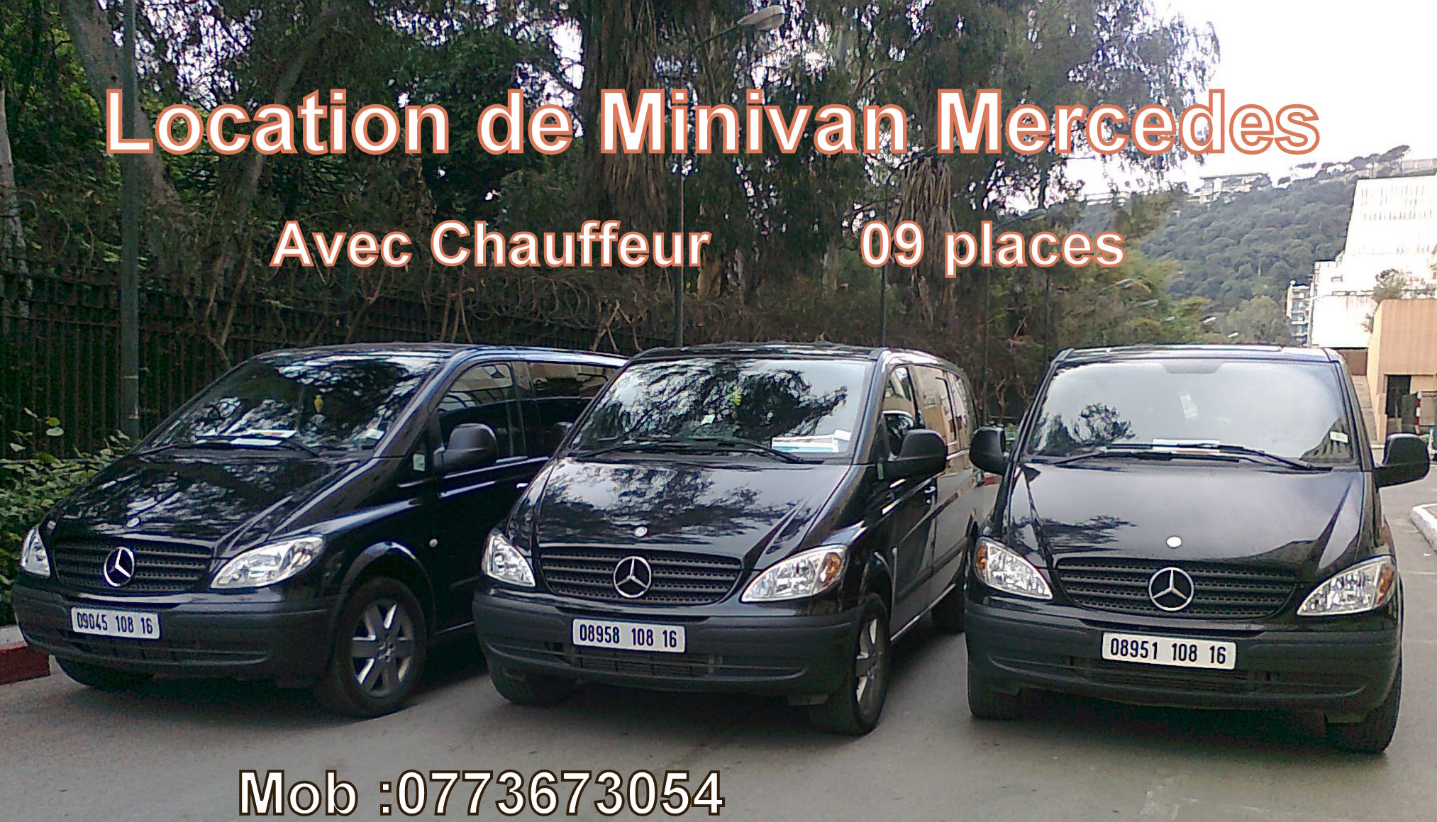 Location Minivan Mercedes