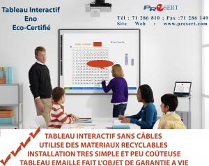 Vente de matériels pédagogiques, de présentation et de formation
