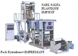 آلات صناعة الاكياس البلاستيكية machines pour la fabrication des sachets en plastiques.