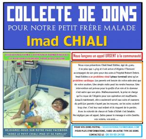 Aider Le Petit Chiali Imad Et Sa Famille