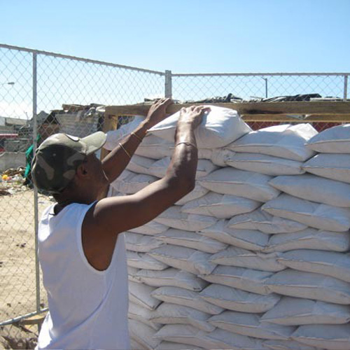 SABLE - GRAVIER - POUDRE MARBRE  EN SACS  SUR PALETTES