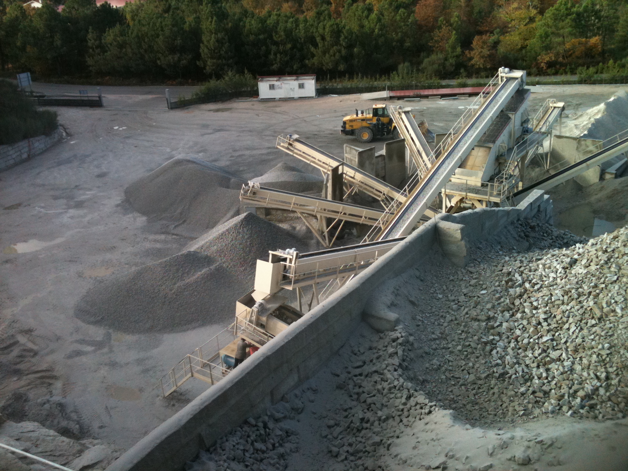 STATION DE CONCASSAGE