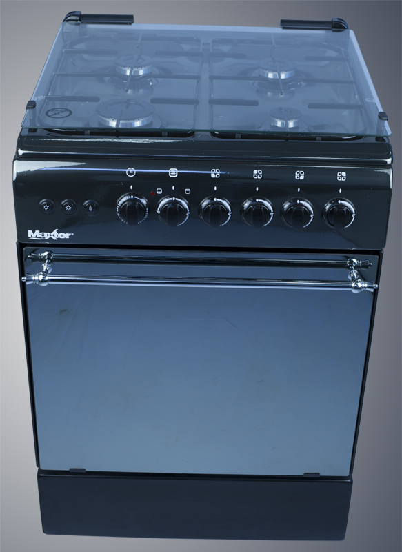 Cuisinières Maxtor à quatre 4 feux Inox