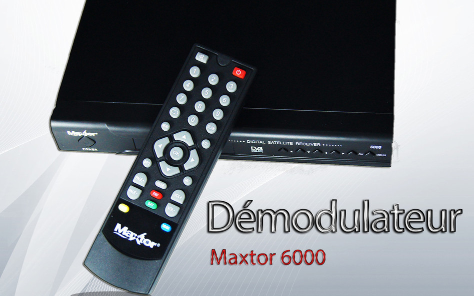 Démodulateur (digital satellite receiver) Maxtor