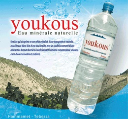 La SARL BAALOUDJ et FILS production des eaux minérales « youkous » cherche dans le cadre de son extension dans le domaine de la production des eaux minérales et boissons gazeuses