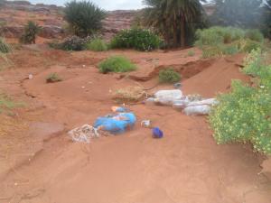 pollution du barrage Tiout