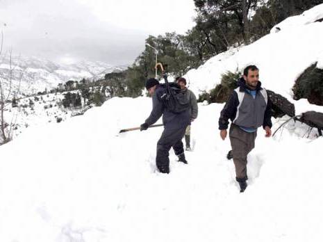Temps froid et instable jusqu'à dimanche De la neige prévue à partir de 800 m d'altitude