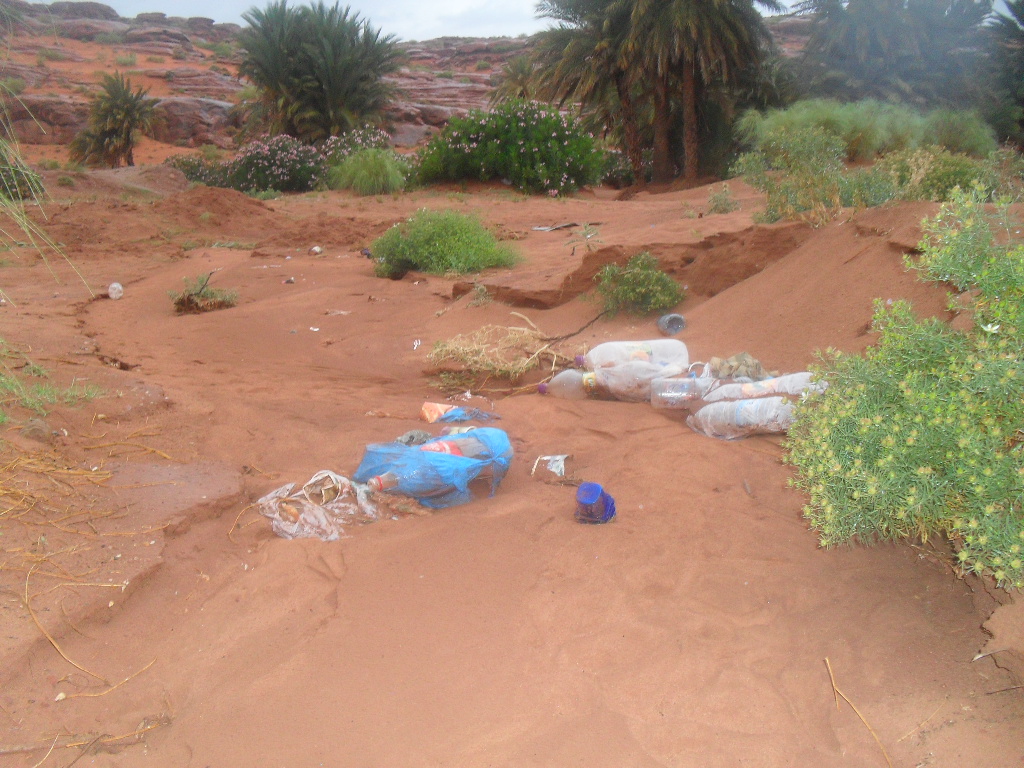 التلوث ظاهرة تجتاح سد تيوت ولاية النعامة