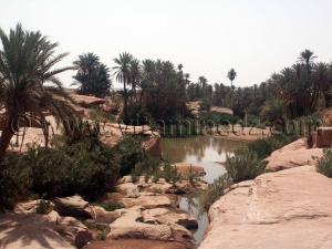 Le barrage de TIOUT à Naama, premier barrage construit en Algérie au début du 14 eme siècle