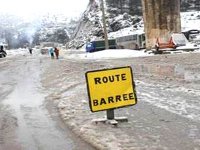 Intempéries : plusieurs routes coupées à la circulation à Tizi-Ouzou et Bouira (Protection civile)