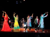 La troupe indienne Bollywood 